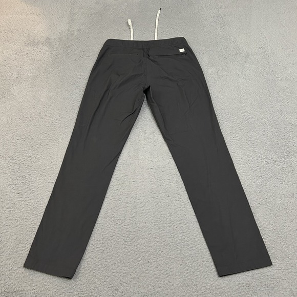 Vuori Pants Mens Small Gray Ripstop Drawstring Elastic Waist Active Adult - Picture 2 of 13